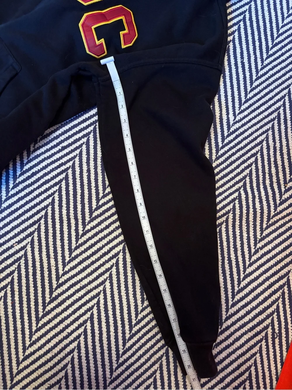 USC Official Bookstore Black Zip-Up Hoodie